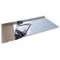 Preview: Edelstahl Tischabdeckung K240 für eine Küchenarbeitsplatte Tischplatte 1,5 mm